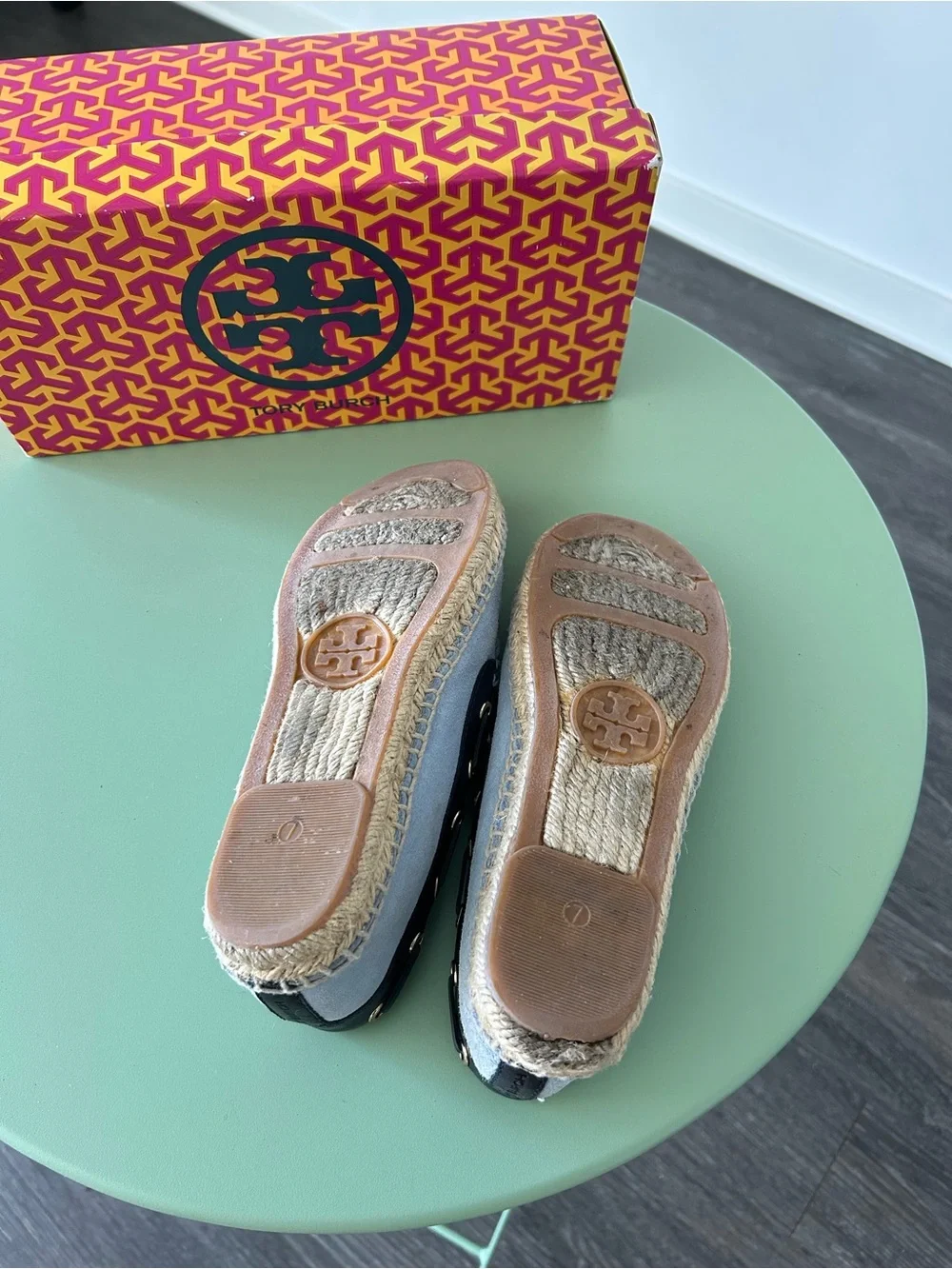 Tory Burch light blue